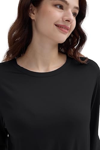 Joyaria Bamboo Pajamas for Women | Long Sleeve Jogger Set with Pocket & Drawstring | Soft & Comfortable Sleepwear | Perf