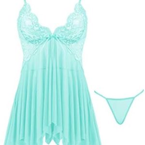 Joyaria Lace Babydoll Lingerie for Women | Elegant Sexy Sleepwear | Perfect for Date Night | Comfortable & Flattering Fi